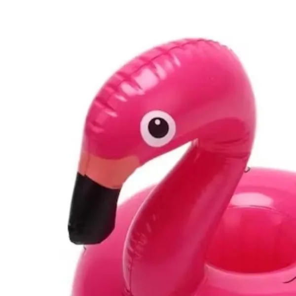 Boia Porta Copo Flamingo Rosa 2