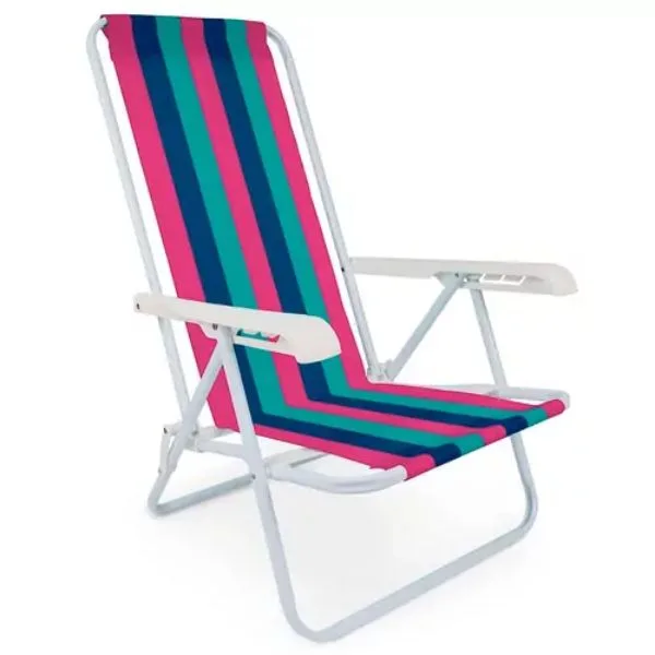 Cadeira de praia reclinável em 4 posições (2)