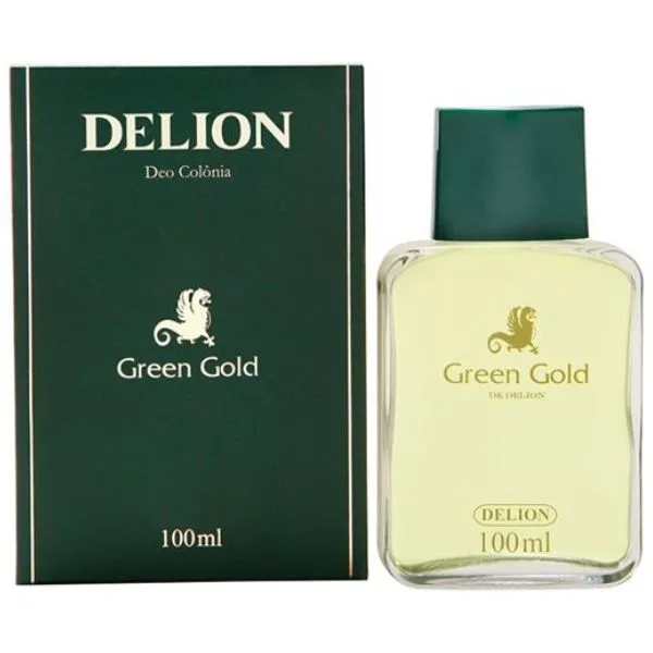 Deo Colônia Delion Green Gold 100 ml (3)