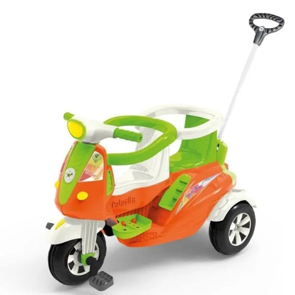 Triciclo Infantil Moto Dupla Duo 2Em1 - Calesita