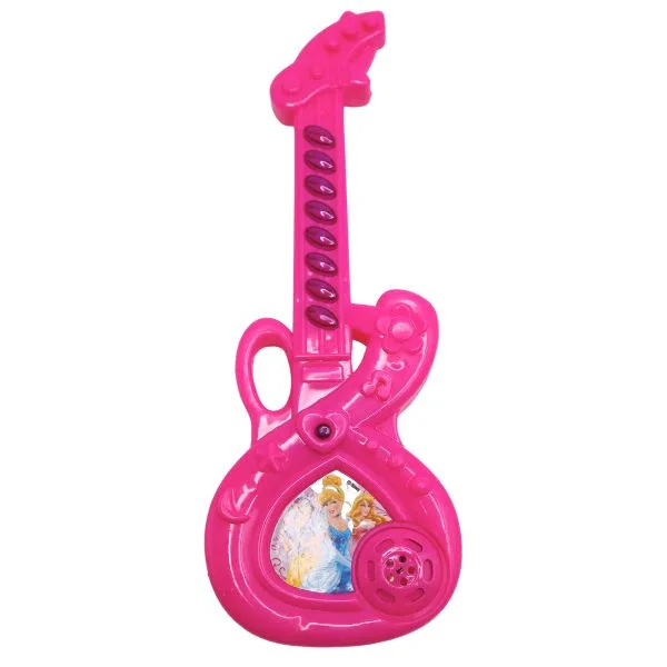 Guitarra De Brinquedo Infantil Com Luz (2)