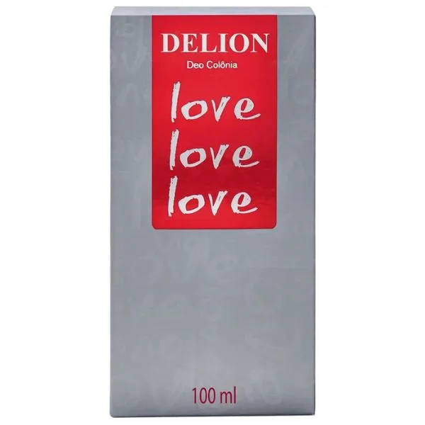 Delion Love Love Love Deo Colônia - Perfume Feminino 100ml (2)
