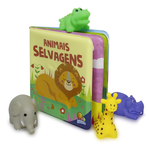 Animais Selvagens - Brinquedos Divertidos para o Banho (5)