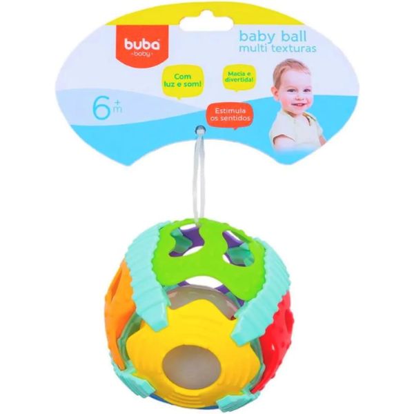 Baby Ball Multi Textura Brinquedo de Atividades para Bebês (1)