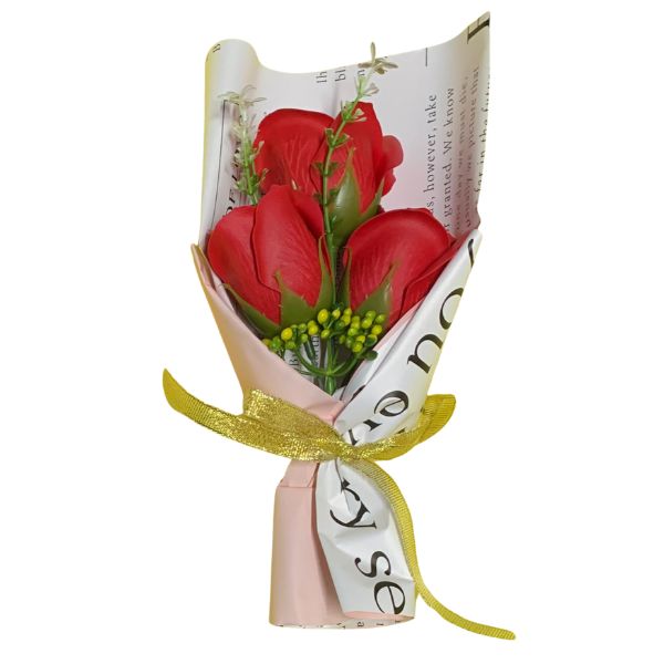 Flor Artificial na Caixa 22cm para Presente no Dia da Mulher, Dia dos Namorados e Dia das Mães (2)