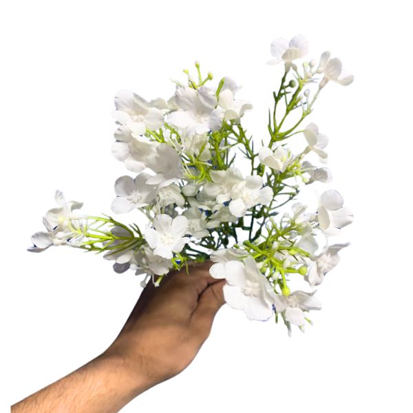 Flor de Linho Branca Linum (1)
