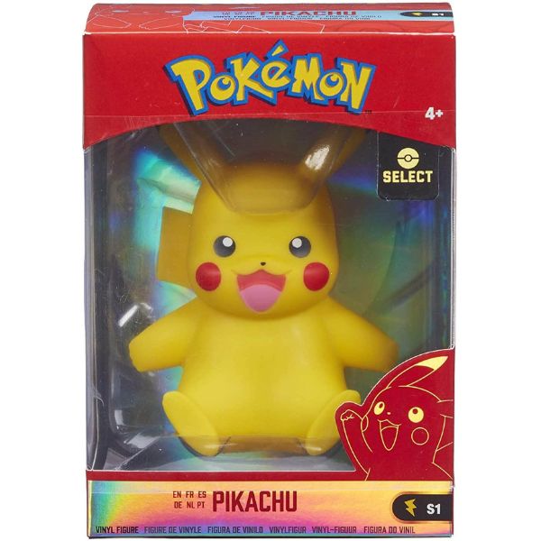 Boneco Pokémon Select em Vinil Pikachu (1)