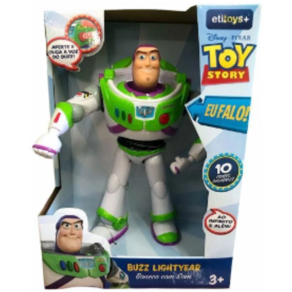 Boneco Toy Story Buzz Lightyear - 26 cm Articulado e com Som (2)